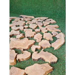 Olive Wood Pieces for Epoxy Board Projects- Small Woods for Resin Board Islands, Raw Edge Olive Wood Slabs