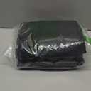 ZIOZERTT Cleaning Caddy,Cleaning Bag for Housekeepers,Cleaning Supplies Organizer with Handle, Black (Medium)