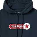 Unisex Adult Dua Lipa Official Merch DL Logo Hoodie