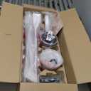 TALOYA 52 inch Ceiling Fans with Lights Remote Control, Modern Low Profile Ceiling Fan with Quiet Reversible DC Motor for Bedroom Living Room and Patio White