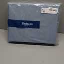 Bedsure King Size Sheets Set, Cooling Sheets for Hot Sleepers, Rayon Derived from Bamboo, Breathable & Soft, Deep Pocket Up to 16 Inches, Hotel Luxury Silky Bedding, Mineral Blue