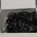 EIKOSON 50FT Outdoor String Lights Waterproof with 30+2 Bulbs (1.5FT Bulbs Spacing), Remote & Dimmer, Commercial Grade Patio Lights with 3 Mode Light & Timing,100PC Ties for Outside