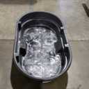 Rubbermaid Commercial Products Stock Tank, 50-Gallons, Structural Foam, Heavy Duty Container, for Livestock/Animal/Cattle Feed & Water, Outdoor Homemade Pool/Hot Tub/Bathtub, & Pet Cleaning/Dog Wash