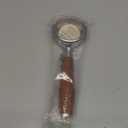 MHW-3BOMBER 58mm Bottomless Portafilter Fits E61, Flair 58, ECM, Rocket, Sanremo, Synesso, VBM Coffee Machines, 2 Ears Flat Espresso Portafilter with 18g Filter Basket, Wood Handle, BP7120L