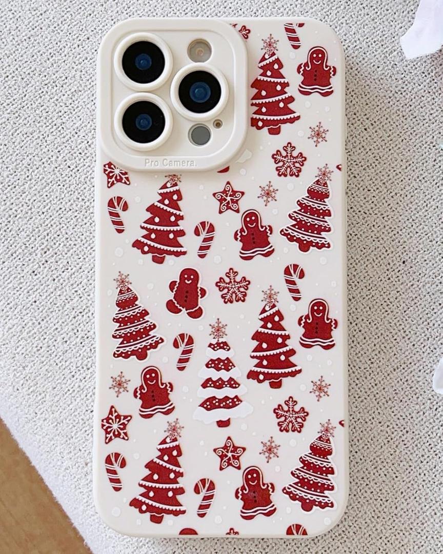 for iPhone 16 Pro Max Case (Military Grade Drop Protection) Christmas Phone Case Gifts TPU Shockproof Phone Cover JBR-16PM