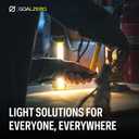 Goal Zero 500 Lumen Torch Light, Multi-Use Weatherproof LED Flashlight and Solar Lantern Portable Rechargeable Spotlight and Floodlight with Built-In Solar Panel