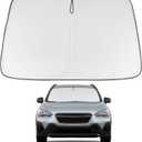 Proadsy 2025 Upgrade Windshield Sun Shade Custom Fit Subaru CrossTrek 2018-2024 2025 4-Layer Foldable Front Sunshade Protector Sun Visor Blocks UV Rays Keep Car Cooler