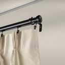 Mango Cordless Traverse Rod 48-86 inch - Black