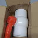 2-1/2" PVC Ball Valve Water Pipe Shut-off Valve Socket with Red T-Handle for Cold Water Supply lines, Irrigation Pipe fitting System(Socket x Socket), 2.50" PVC Water Shut-off Valves Fitting, SCH40