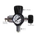TUXING 6000PSI High Pressure PCP Paintball Fill Station, 6000PSI Gauge, Stainless Steel Valve HPA CO2 Tank DIN Charging System (M18*1.5)