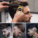 Professional Hair Clippers for Men, Cordless Hair Clippers & Hair Trimmer Set, Barber Clippers for Hair Cutting with LCD Display Clippers for Men Father (Gradient)