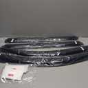 Window Visor Compatible for Silverado 1500 1999-2021 Door Visor Wind Sun Rain Guards Side Window Wind Deflectors Auto(1500 14-18 Crew CAB)