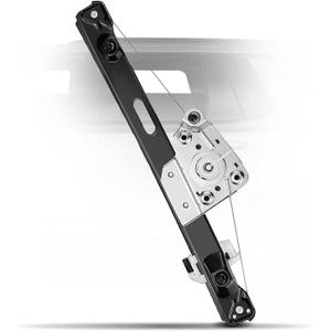 YHTAUTO Rear Driver Side Power Window Regulator Without Motor Compatible with BMW E90 E91 Series 323i 325i 328i 328xi 330i 330xi 335i M3, 2006-2012, Sedan/Wagon
