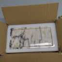 100% Natural Luxury Calaccata Viola Marble Small Hand Towel Tray Holder Organizer, Makeup Bathroom Holder (Viola-rectangle-10"x5"x0.7")