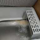 Stainless Steel Litter Box with Lid, Metal Litter Box with Cat Litter Mat,Extra Large Enclosed Cat Litter Boxes for Multiple Cats, Anti-Leakage,Non-Stick, Easy to Clean, Included Mat, Scoop (1 Pack-L)