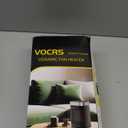 Small Portable Space Heater for Indoor Use - VOCRS 1500W PTC Electric Heater with Thermostat, Remote Control, 12H Timer, Eco and Fan Mode, Rapid and Safe Heating for Bedroom, Office