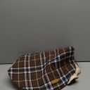 Kuoser Warm Dog Coat, Waterproof Dog Jacket for Extra Large Dogs, Adjustable Durable XL Doggie Winter Coat Reversible Cozy Puppy Cold Weather Apparel from Small to Large Breed, Brown, XL