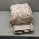 Nakagishi 6X9 Area Rugs for Living Room: Washable Modern Abstract Rug with Non-Slip Silicone Backing Low Pile Soft Carpet for Bedroom & Dining Decor Ideal for Families with Kids and Pets-Brown