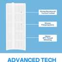 Cryspool® 1005 DE Filter Compatible with FNS Plus 60, 59003000, Jandy DEL/DEV60,DE6020, FS-2005, PFS3060, FC-9550,PG-1905, FG-1005, 7 Full + 1 Partial, 60 Sq.Ft DE Grid, 30 inch Height,1 Set