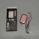 FT FUNTOR for Range Rover Key Fob Cover, Compatible with Land Rover LR4 Range Rover Sport Evoque Jaguar XJ XE XJL XEL XFL F-pace,5 Buttons TPU for Jaguar Key Fob Cover with Silver Edge A-Pink