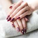 10 x XZENTIRA 8 Sheets DIY Christmas Winter Snowflake Nail Stickers, 3D Colorful Snowflake and Star Patterns, Perfect for Christmas Parties, Winter Events, and New Year's Eve Nail Decorations