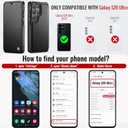 for Samsung Galaxy S26 Ultra Wallet Case Compatible with Magsafe, PU Leather Flip RFID Blocking Card Holder Shockproof Magnetic Women Men Wallet Phone Case Cover for Galaxy S26 Ultra, Black
