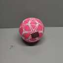 adidas Starlancer Club Soccer Ball (3, Solar Pink/White)