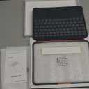 Case with Keyboard for iPad 10th Generation & 11th (A16, 2025): Bluetooth Wireless Detachable Magnetic Stand Rechargeable Keyboard with Folio Slim Compact Removable Cover with Trackpad, White Backlit