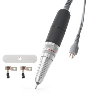 Nail Drill Handpiece for UP200, KUPA KP55, KP60, KP5000 Machine, 35000RPM Professional Electric Nail File Handle Replacement 3 Pins for Manicure Art Tool, Low Noise and Smooth (Only Handpiece)