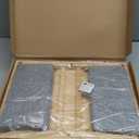 Breakfast in Bed Tray Lap Desk | Ergonomic Bamboo Bed Table Tray for Work, Rest | Comfortable Bed Desk w/Foldable Legs, Phone Holder, Cushions, Anti-Spill Edges | Adjustable Laptop Table/Lap Tray