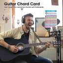 ADM Dreadnought Acoustic Guitar Kit with Free Lesson for Beginner Adult Teen Full Size Acustica Guitarra Starter Bundle Set w/Bag Strap Tuner Capo Pickguard Music Stand Right Hand(Black 1, 41 Inch)