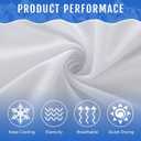 Hosuly 30 Pack Cooling Towels, 40"x12" Ice Breathable Soft Chilly Sweat Rag Microfiber Workout Rags for Gym Cooling Towels for Neck and Face for Yoga Golf Sport Running