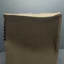 Huidasource Brown Back Seat Covers, Nappa Leather Rear Seat Covers Velcro Adjustable, Compatible with Armrests, Seat belts, Child Safety Seats, Universal Fit for Most Cars SUVs Trucks (Back Row/Brown)