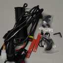 7 Inch Dirt Bike Light Bar Kit for 7/8" 1.25'' Handlebars, 2000LM Motorcycle LED Headlights Kit LED Spot Driving Light Bar Universal for Dirt Bikes ATVs 50cc 70cc 90cc 110cc 125cc