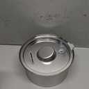 Cat Water Fountain Stainless Steel, 3.2L/108oz Pet Drinking Fountain for Cats Dogs, Automatic Cat Fountain with 2 Flow Modes, Splash-Proof Bowl, Includes 4 Replacement Filters