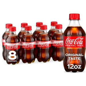 Coca-Cola Soda Pop Bottles, 12 fl oz, 8 Pack
, Best By Jun 15 2026
