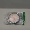 Vintage Retro Analog Alarm Clock, 4 inch Super Silent Non Ticking Small Clock with Night Light, Battery Operated, Simply Design, for Living Room, Bedroom, Bedside, Desk, Gift Clock (Roman)