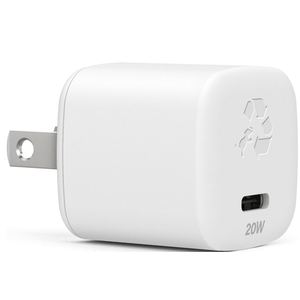 Nimble Wally SubNano USB-C Charger Block, 20W Fast Charging Power Adapter, Type C Charging Block for iPhone 17 16 15 14 13 12 11 Air Pro Max Plus XS/XR/X Samsung Galaxy S25 Pixel iPad Watch Series 8/7