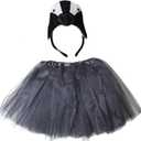 Kirei Sui Kids Costume Tutu Set Penguin 2-Piece Halloween Dress Up Set for Girls