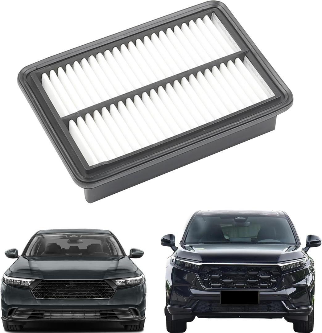 Dasbecan 172206MAJ01 Engine Air Filter Compatible with 2023 2024 2025 Honda CRV Hybrid 2.0L Accord Hybrid 2.0L Replaces# LX3763 WA10124