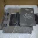 DUMOS Deep Fryer with 3 Baskets, 1800W Electric Fryer with 5 Liter Capacity