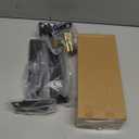 Heavy Duty Shelf Brackets 10 Inch, 1500 lbs Capacity, Hooks for Wall Mounted Shelves, L-Shaped Floating Shelf Brackets with Hanging (Black 4 Pack)