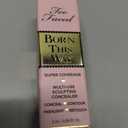 Too Faced Born This Way Super Coverage Multi-Use Concealer | Full-Coverage Hydrating Concealer for Dark Circles & Blemishes with Natural Finish|Hyaluronic Acid & Coconut Water, Butterscotch,0.06 Fl Oz