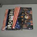 2 x 250th Anniversary America Garden Flag, 250 Anniversary USA Flag Patriotic Banner 250 Years of Freedom Yard Sign Eagle Design 4th of July Double-Sided Waterproof 1776-2026 Commemorative Flag 12x18 Inch
