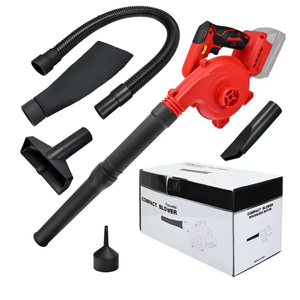Compact Leaf Blower, Red and Black