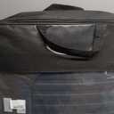 FEELON 5 Pieces ZC Front and Rear Car Seat Covers, Waterproof Nappa Leather Full Set Car Seat Protectors, Universal Auto Interior Fit for Sedans SUV Pick-up Truck, Black