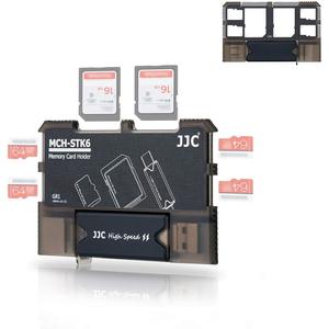 Micro SD Card Holder and SD Card Case, Memory Card Storage Organizer with USB Reader (Type C USB 3.0 Micro 2.0) for Micro SD, Micro SDHC, Micro SDXC,SD, SDHC, SDXC, MMC, RS MMC Card