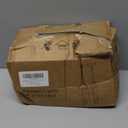 LMQNINE Natural Alabaster Pendant Lights for Kitchen Island White Marble Long Tube Chandelier Modern 4000K Gold Ceiling Light Fixtures for Bedroom Dining Room Table Living Room Hallway(S-2Pack)