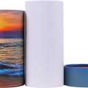 Ocean Sunset Scattering Urn Biodegradable Scatter Tube for Ashes - Cremation Urn for Adult Ashes (Large)