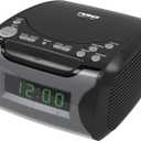 Digital Alarm Clock Radio with CD Player and USB Charge Port